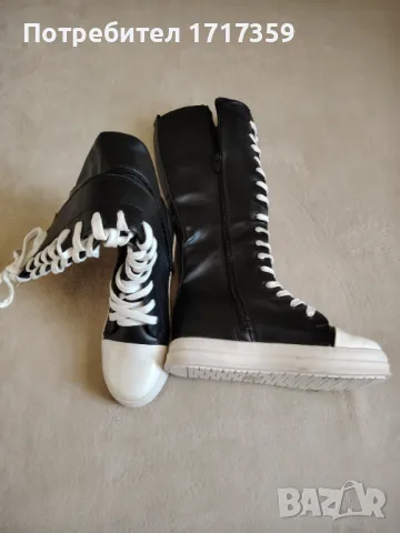 Дамски ботуши -тип кецове , снимка 2 - Кецове - 50007502