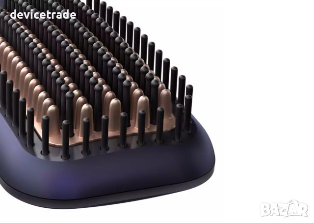 лектрическа четка за изправяне Philips BHH885/00, Йонна грижа, снимка 4 - Други - 46096304