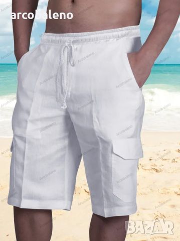 Мъжки къси карго панталони с много джобове, 15цвята , снимка 12 - Къси панталони - 45906493