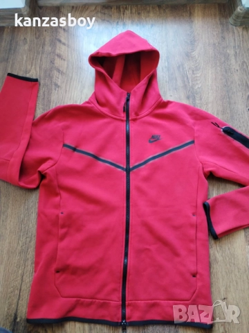 Nike Sportswear Tech Fleece Men's Full-Zip Hoodie - страхотно мъжко горнище С, снимка 5 - Спортни дрехи, екипи - 52228150