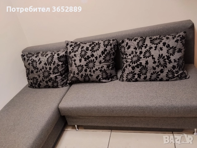 Ъглов диван , снимка 3 - Дивани и мека мебел - 52850144