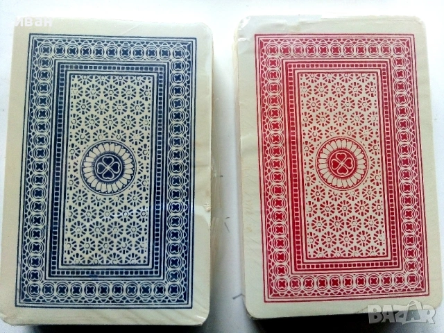 Две тестета карти за игра в комплект "ROYAL 100 % ALL PLASTIC",, снимка 7 - Карти за игра - 53244448