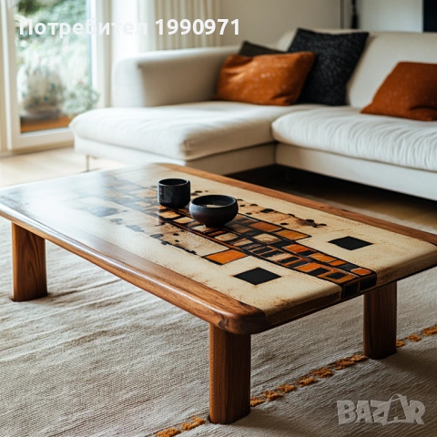 Холна маса по поръчка - ръчно изработена и изрисувана - уникат