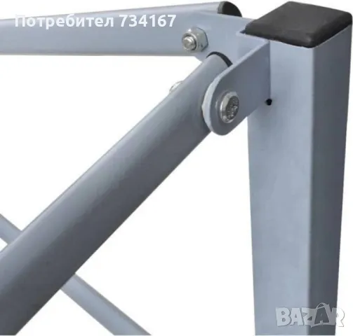 Сгъваема квадратна градинска шатра тип хармоника, снимка 12 - Градински мебели, декорация  - 49666951