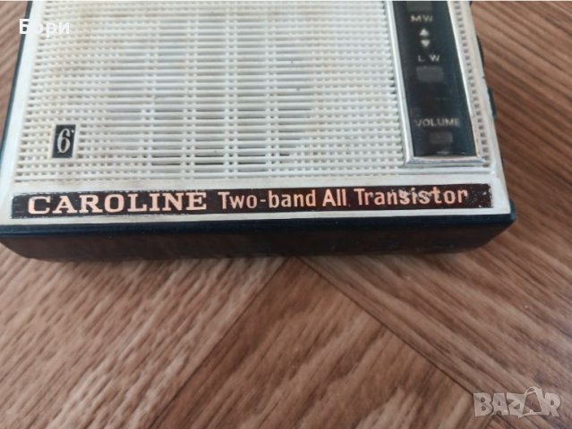 CAROLINE Радиотранзистор 1970г, снимка 3 - Радиокасетофони, транзистори - 45397504