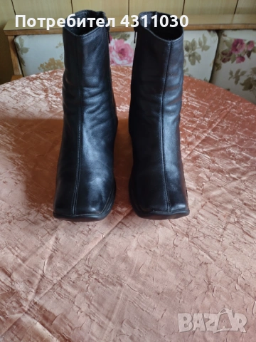 Дамски ботуши естествена кожа FACE 40 номер, снимка 2 - Дамски боти - 53427683