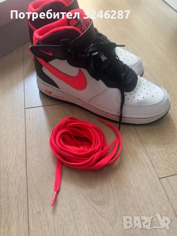 Nike Air Force 1 Mid (GS), снимка 2 - Кецове - 50788535