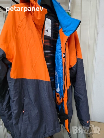 Мъжко ски яке Protest ski jacket geotech 5k orange/black - L размер, снимка 4 - Якета - 53530436