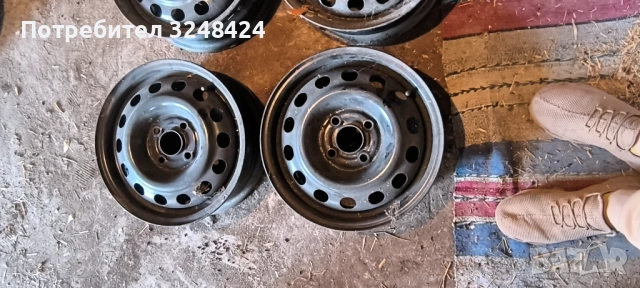 Железни джанти , снимка 3 - Гуми и джанти - 54244202