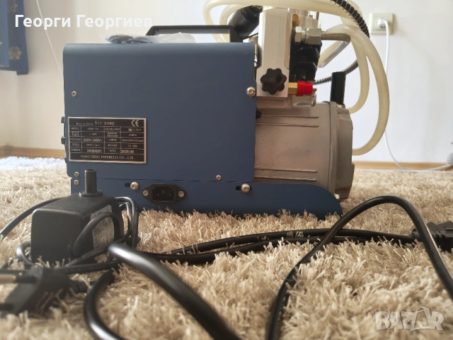 Компресор Yong Heng 300bar за въздушно оръжие тип PCP, снимка 3 - Компресори - 54097133