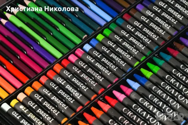 Комплект за рисуване от 150 части, снимка 5 - Рисуване и оцветяване - 48061501