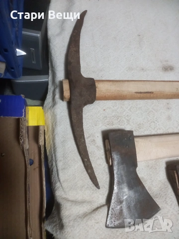 Стари ножове инструменти топори и сатъри, снимка 8 - Ножове - 53057926