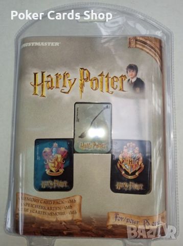 3x Memory Card # Harry Potter [Thrustmaster] за ПС1 / PS1 / Playstation 1, снимка 1 - Аксесоари - 45652868