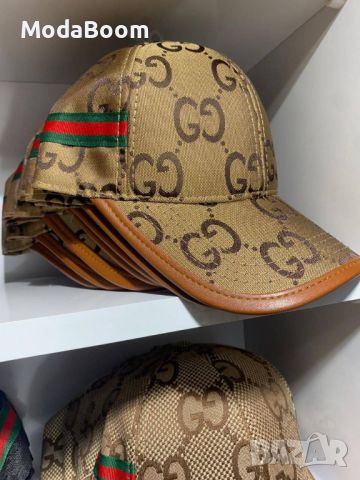 ПРОМОЦИЯ🏷️Gucci стилни дамски шапки с козирка , снимка 1 - Шапки - 46474279