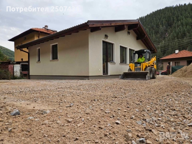 Услуги с мини багери,мини челе товарач и Самосвал, снимка 2 - Индустриална техника - 51980082