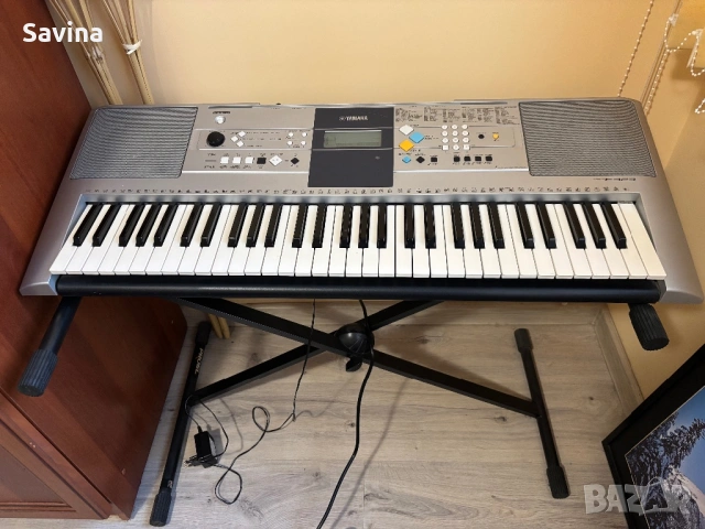 Синтезатор Yamaha PSR-E323 + стойка