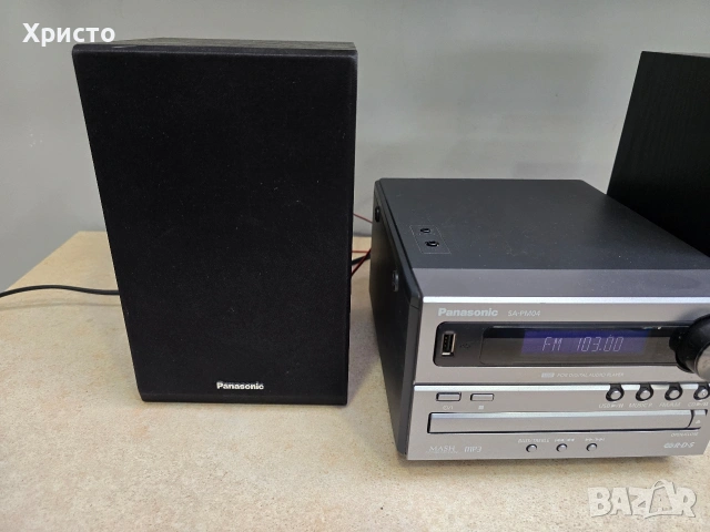 Panasonic SA-PM04 USB/MP3 Micro System, снимка 3 - Аудиосистеми - 54117379
