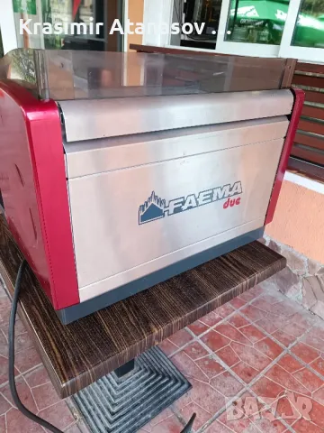 Професионална кафемашина Faema Due два броя, снимка 2 - Обзавеждане за заведение - 50200729