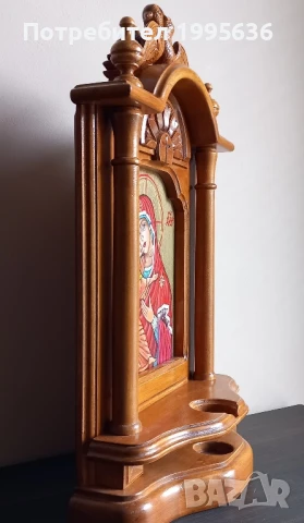 Дърворезба- домашен иконостас , снимка 4 - Икони - 50676406