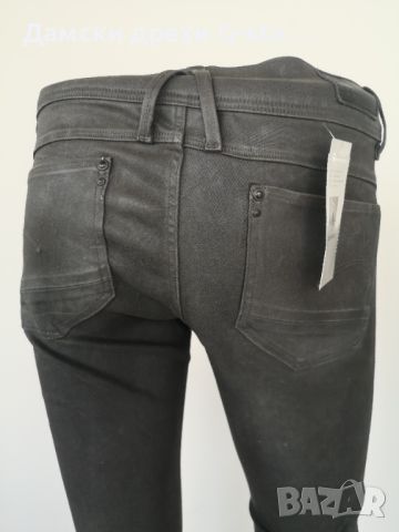 Дамски дънки G-Star RAW®LYNN MID SKINNY WMN COBLER SMASH W27/L32; 60, снимка 4 - Дънки - 46264579