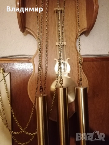 Часовник стенен Уестмистърски Франц Хермле, снимка 10 - Антикварни и старинни предмети - 53514320