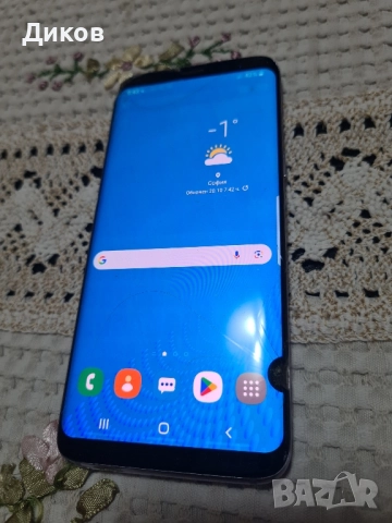 Samsung galaxy S8 BLUE , снимка 2 - Samsung - 52183223