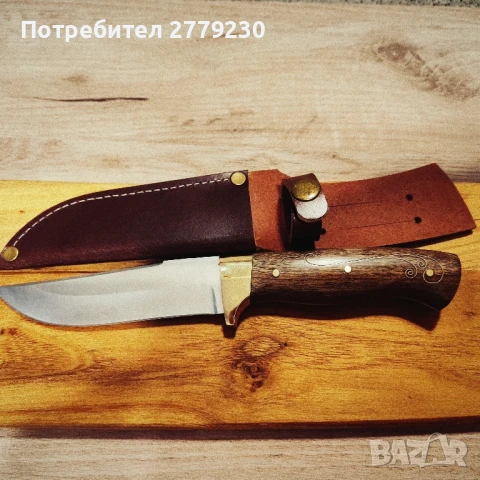 Нож ръчна изработка на Майстор П.Неделев, снимка 14 - Ножове - 50885554