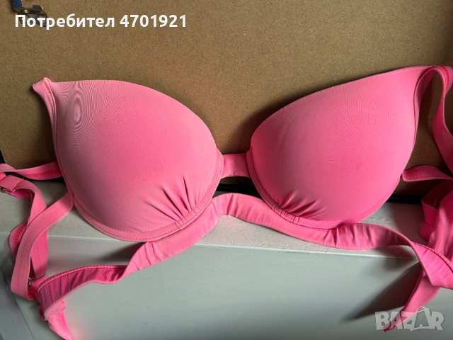 Розов бански от две части, снимка 8 - Бански костюми - 53136505