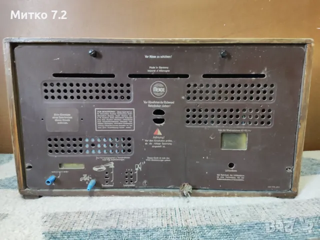 Старо радио mende ms 216 w, снимка 7 - Антикварни и старинни предмети - 50111373