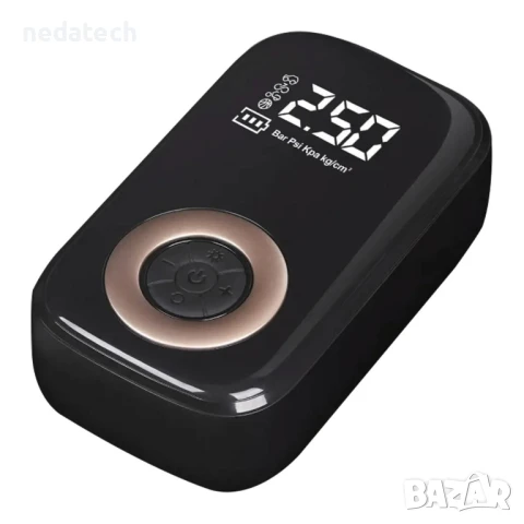 Преносима електрическа помпа с 3 функции, 9x9x15,5 см.