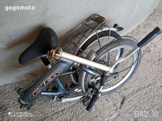 двойно сгъваемо алуминиево колело CYCO®, MADE IN GERMANY, сгъваем велосипед, пони, балканче, снимка 4 - Велосипеди - 46190195