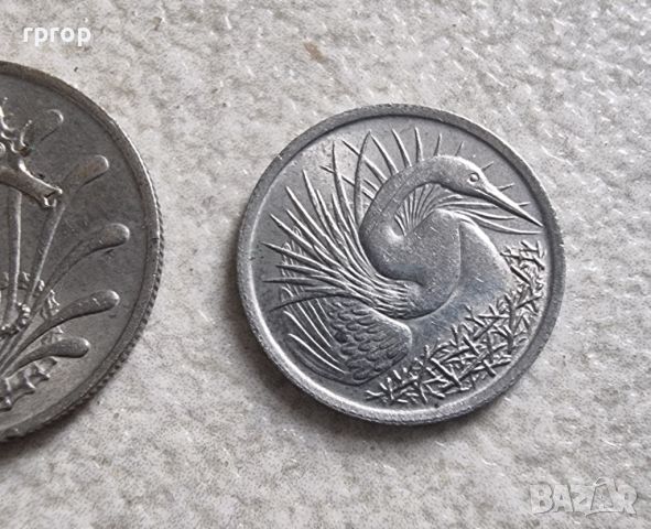 Монети. Сингапур. 5,  10 , 20, 50 цента и 1 долар. 5 бройки., снимка 11 - Нумизматика и бонистика - 46269472