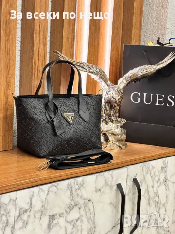 Дамска чанта Guess - Налични различни цветове Код D1216, снимка 6 - Чанти - 47731787