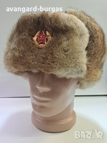 Мъжка шапка калпак - ушанка Заешка-209