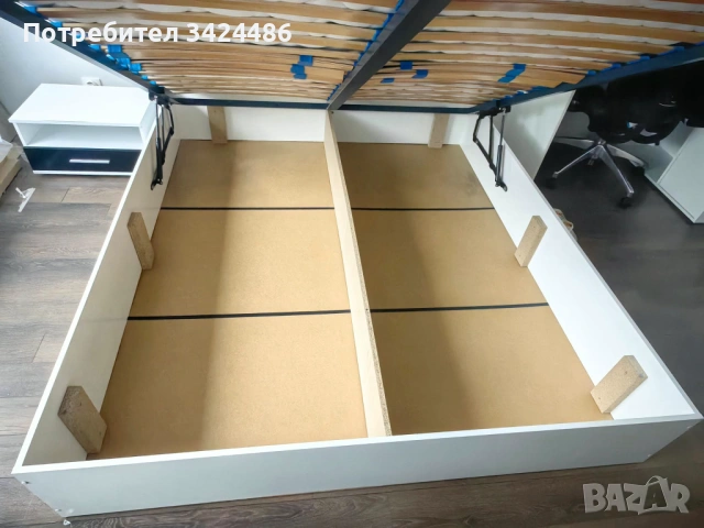 Cпален комплект „Жаклин М“, подматрачна рамка и двулицев матрак, снимка 9 - Спални и легла - 54021119