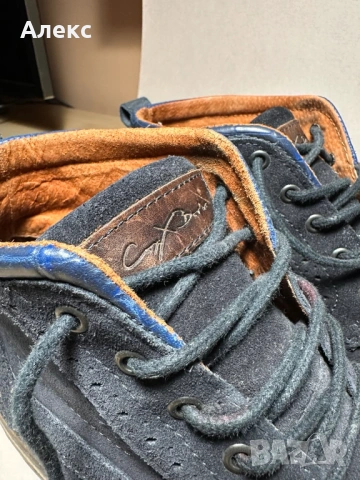 Мъжки обувки естествена кожа – 28,5 см стелка, отлично състояние, снимка 3 - Мъжки боти - 53953247
