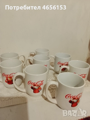 НОВИ ! ПОРЦЕЛАНОВИ ЧАШИ КОКА КОЛА