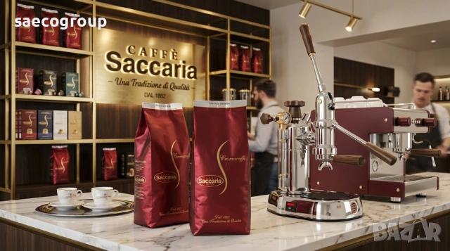 Премиум кафе на зърна Saccaria Cremacaffè, снимка 2 - Други - 53955749