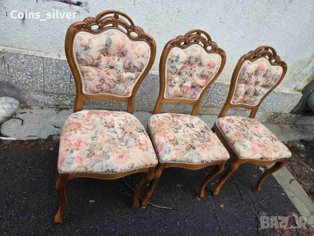 Столове дърворезба, снимка 7 - Столове - 53380611