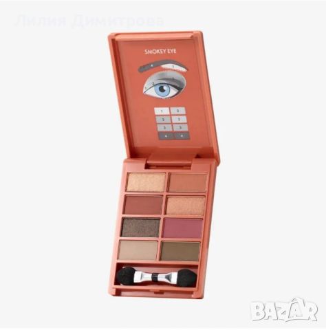 Палитра сенки за очи OnColour All Eyes - Oriflame - Орифлейм , снимка 1 - Декоративна козметика - 46641144