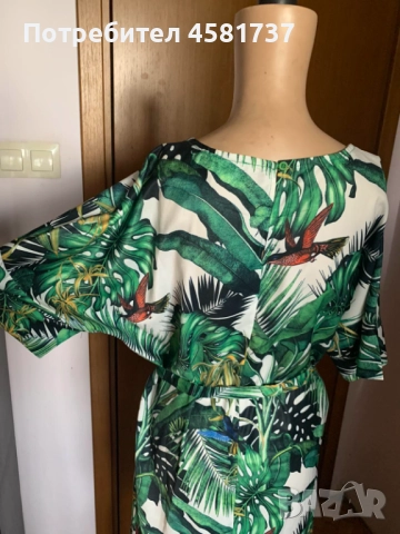 Плажна туника с красив десен I say, снимка 8 - Туники - 51667059