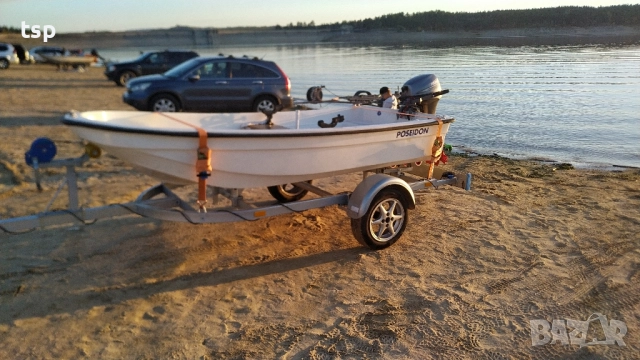 Лодка тримаран Poseidon 345 и Yamaha 8 hp