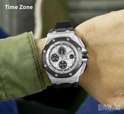Audemars Piguet Royal Oak Offshore Chronograph 44mm "Panda" Dial & Ceramic Bezel Различни Варианти, снимка 10 - Мъжки - 52998529