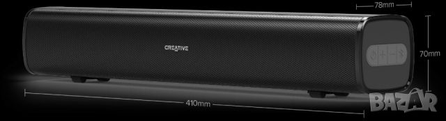 SOUNDBAR CREATIVE STAGE AIR, BLUETOOTH, 20W, снимка 5 - Аудиосистеми - 42993878