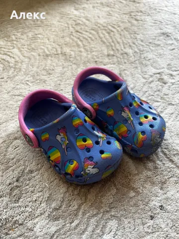 Crocs Baya Printed Clog Lapis Multi 20-21, снимка 2 - Детски сандали и чехли - 46989907