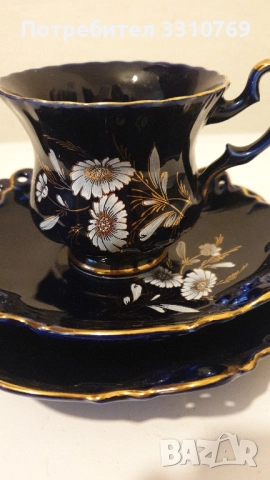 Красиви порцеланови чашки за кафе и чай- сет., снимка 8 - Чаши - 52584548