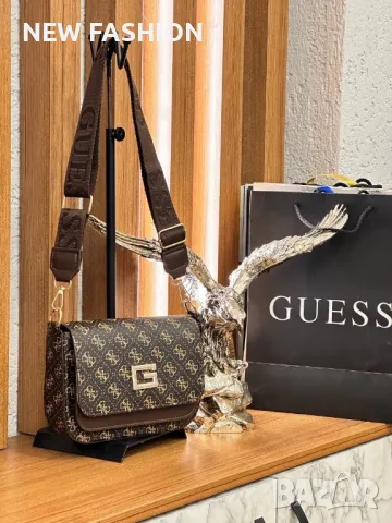 Дамски Кожени Чанти GUESS, снимка 6 - Чанти - 47413916