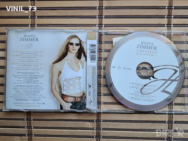 Joana Zimmer – I Believe (Give A Little Bit ...), снимка 2 - CD дискове - 50345605