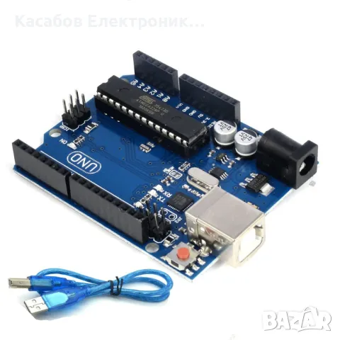 Arduino UNO R3 Atmel ATMega328 DIP, снимка 1 - Друга електроника - 46846846