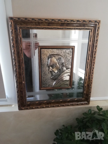 барокова сребърна картина от Италия 48,5/55